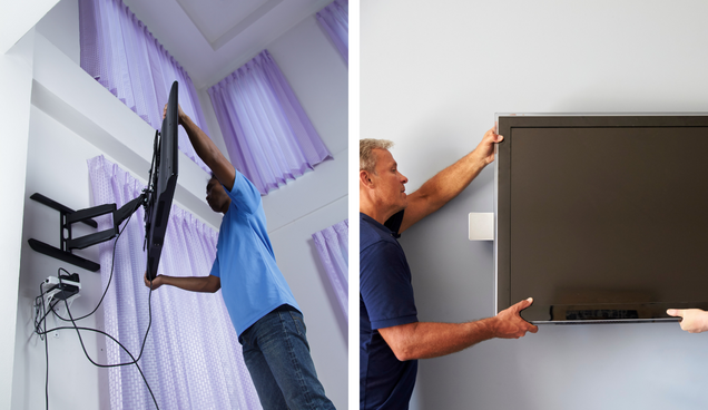 TV wall mounting service Fairfax County VA